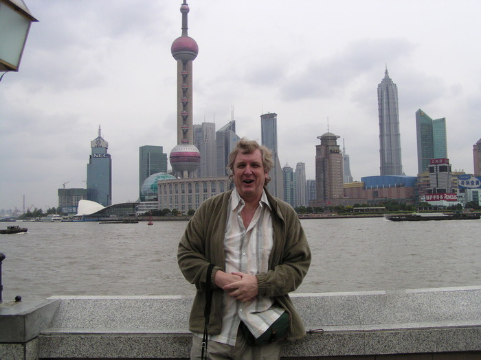 Alan and the Oriental Pearl tower