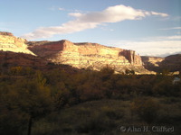 View from the California Zephyr train