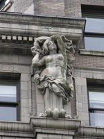 Detail from a building on West Pender Street