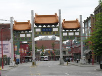Chinatown gate, Vancouver