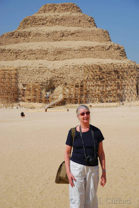 Margaret and the Step Pyramid