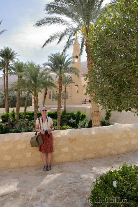 Margaret at St. Athony’s Monastery