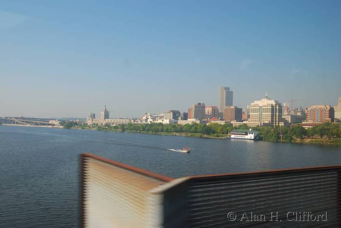 Crossing the Hudson at Albany