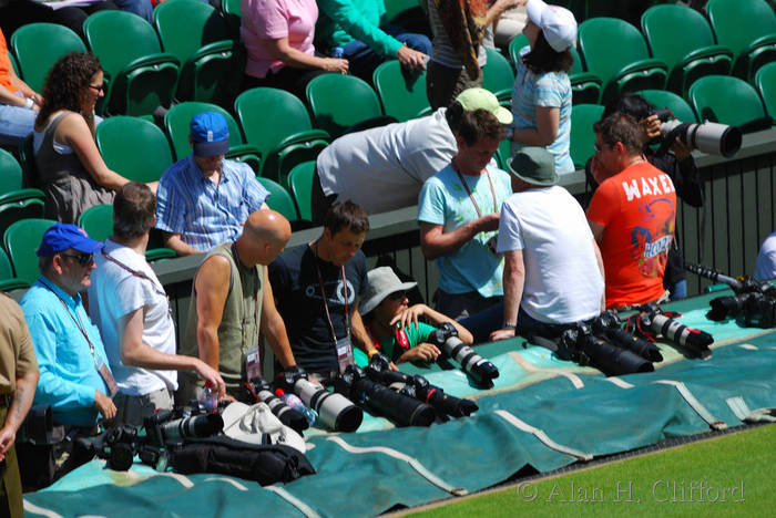 Long lenses at Wimbledon