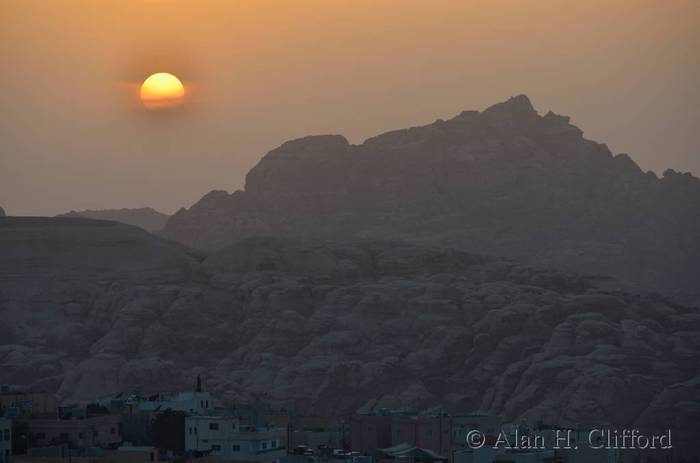 View from Amra Palace hotel