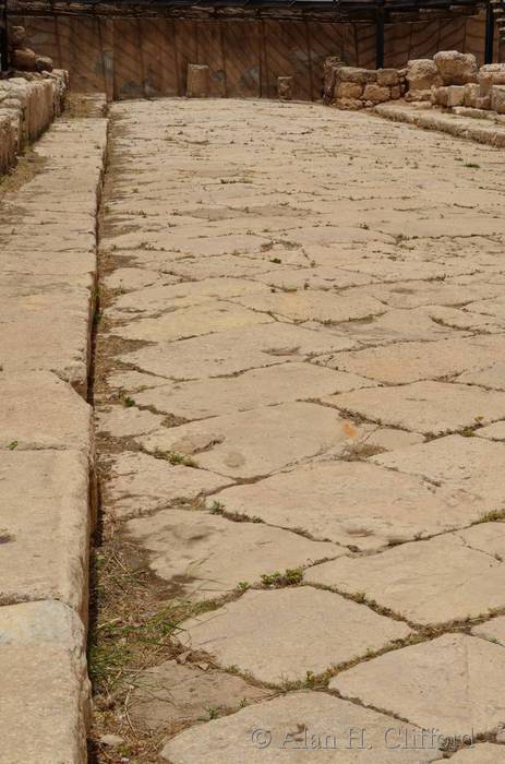 Roman road at the Archaeological Park