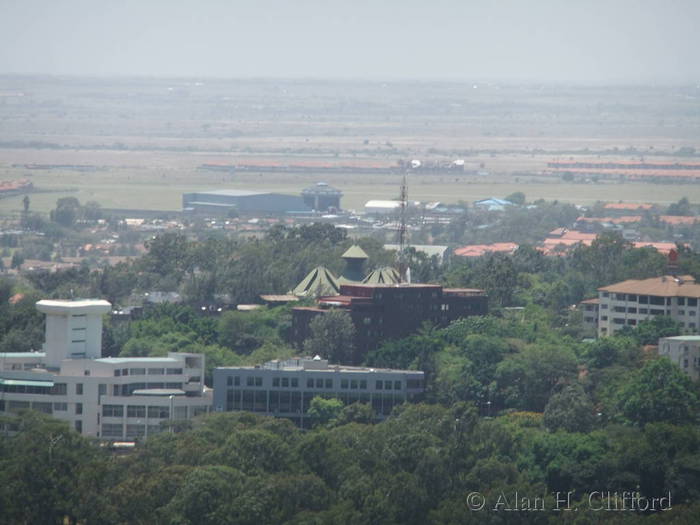 View from the Kenyatta International Conference Centre