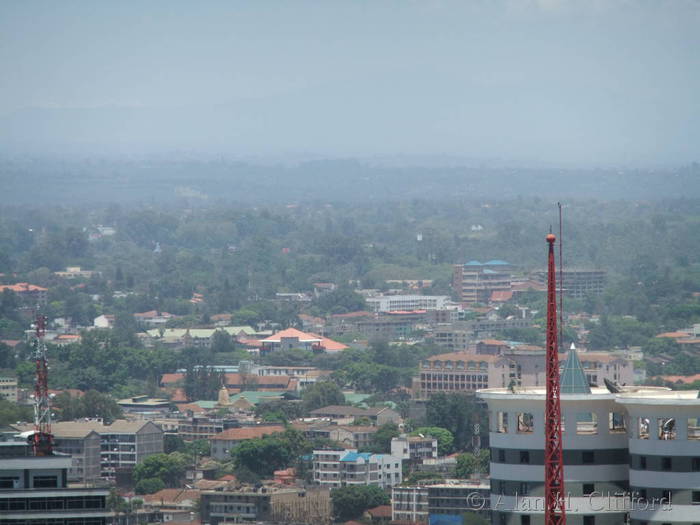 View from the Kenyatta International Conference Centre