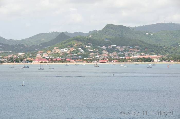 Reduit Beach and Rodney Bay