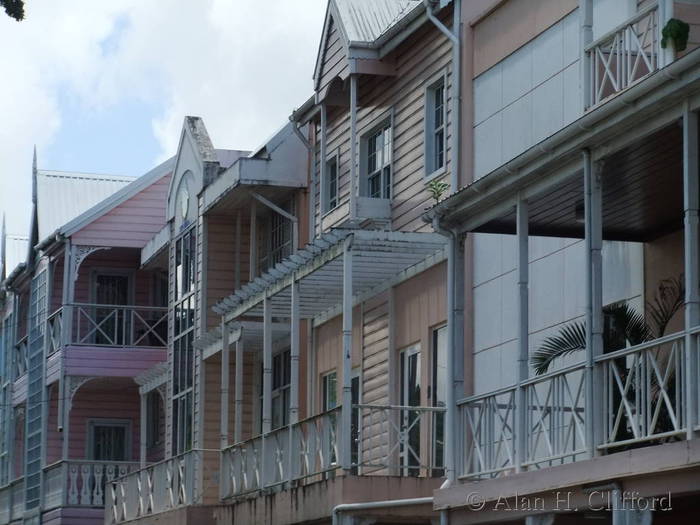 Buildings on Brazil Street