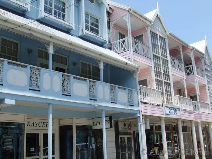 Buildings on Brazil Street