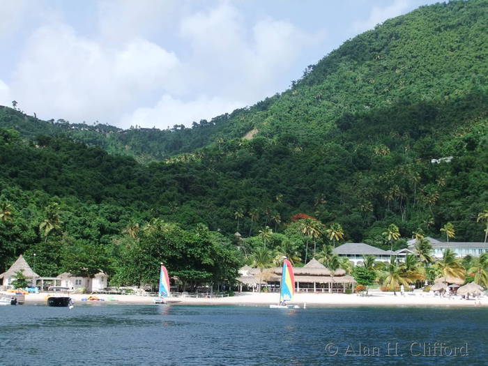 Pitons Bay