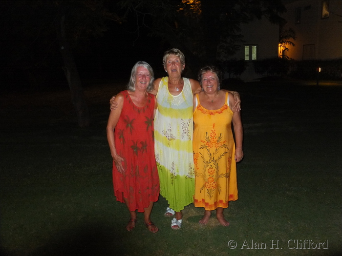 Audrey, Margaret and Sheila