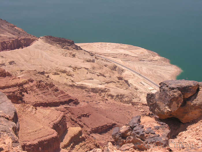 View from the Dead Sea Museum