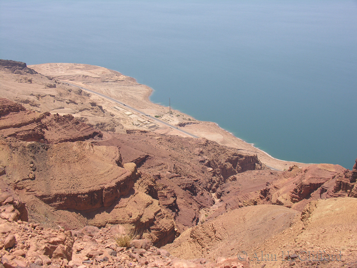 View from the Dead Sea Museum