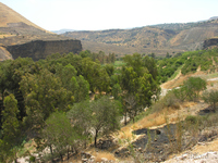 View over Yarmouk River