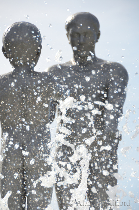 Father and Son fountain