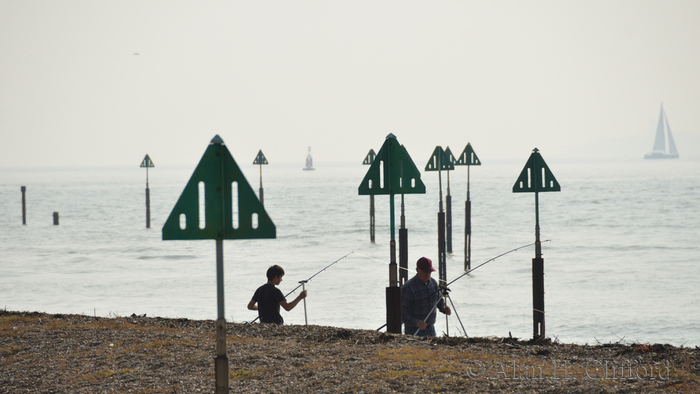 Beach near Languard Fort